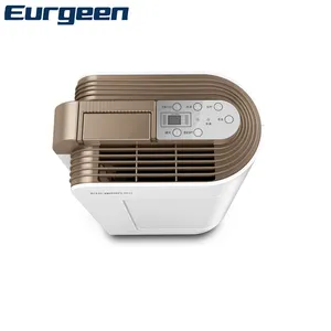 EUREEN Deumidificatore Casa Elettrico Anione Purificare L'aria Lavanderia Dryer e Timer Display A LED Deumidificatore D'oro