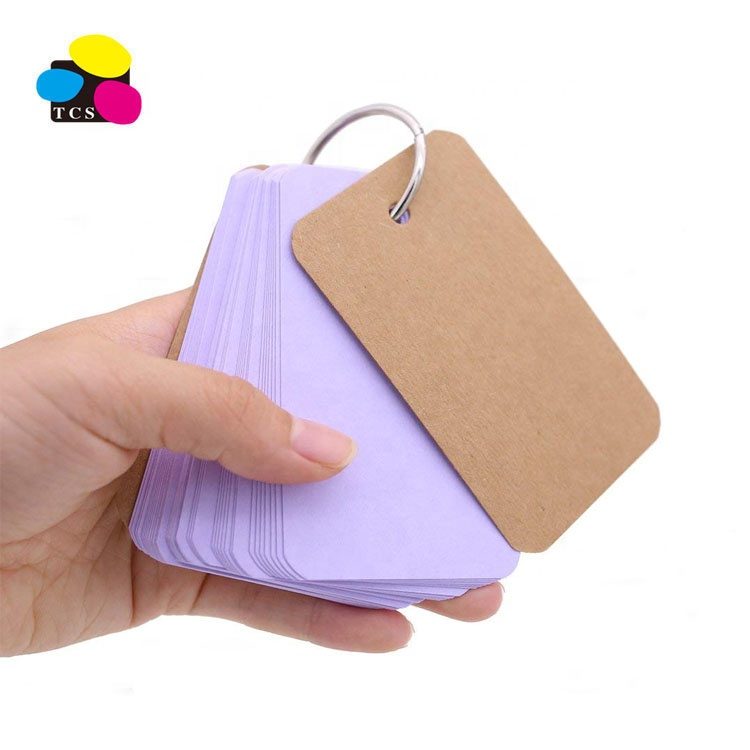 2 Ring Binder Index Cards - 3x5 Ruled Refill, 50 Ct
