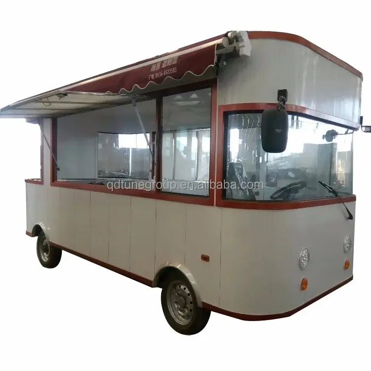 Voedsel winkelwagen/Mobiele fastfood truck/voedsel winkelwagen machine