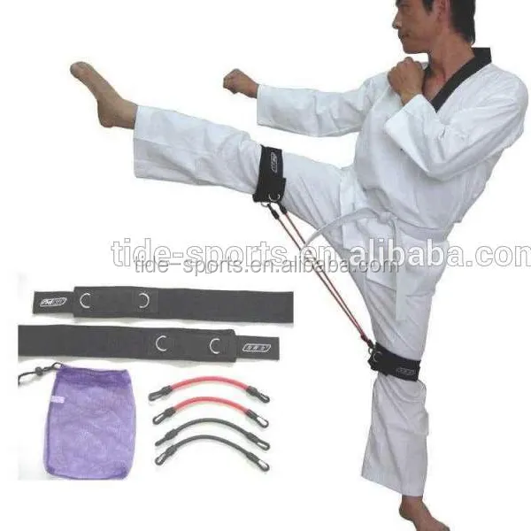 Artes marciales Kinetic Speed agilidad entrenamiento pierna bandas de resistencia tatami látex tubería de resistencia