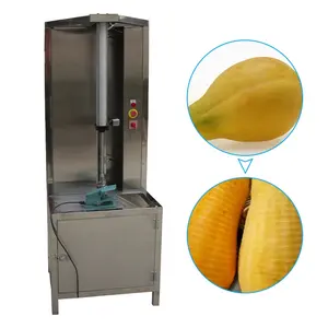 Industriële hami meloen dunschiller machine watermeloen peeling machine pompoen fruit dunschiller machine