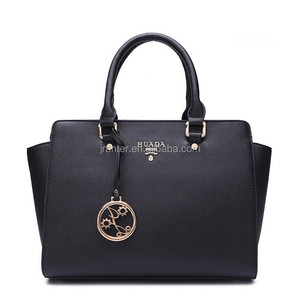 Venta caliente de lujo nuevas mujeres <span class=keywords><strong>dos</strong></span> cara del bolso de hombro del bolso de cuero - Product Image 4