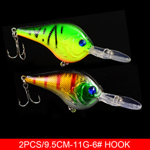 Pesca nuovo Kit lago fiume caldo 42 pz/lotto pesca mista 8 modelli affrontare 42 colori Minnow manovella esche Popper Mix Bait - Product Image 6