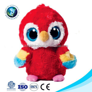 <span class=keywords><strong>2015</strong></span> colorido loro marioneta de mano promocionales loro de peluche de juguete de peluche suave de peluche de loro de - Product Image 6