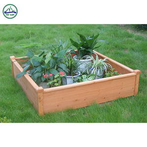 Pots <span class=keywords><strong>en</strong></span> <span class=keywords><strong>bois</strong></span> pour la plantation de fleurs, jardinières, bacs à légumes surélevés - Product Image 5