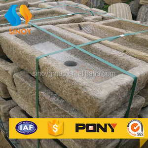 Antique <span class=keywords><strong>pierre</strong></span> de granit auges de porc - Product Image 3