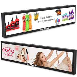 24 Inch Kệ Cạnh Kỹ Thuật Số <span class=keywords><strong>Lcd</strong></span> Hiển Thị Kéo Dài Bar Siêu Rộng Màn Hình Cho Siêu Thị Quảng Cáo - Product Image 4