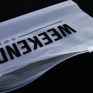 Plastic Zipper Bag, Transparent Zipper Bag, Clear PVC Bag With Zipper