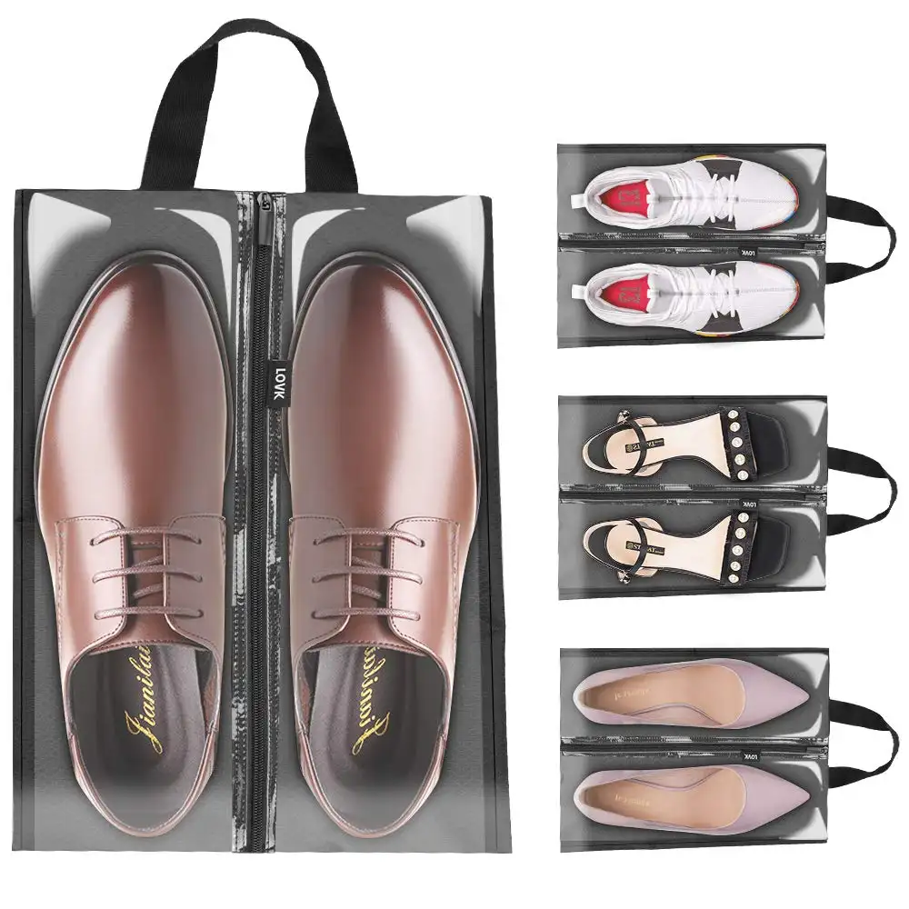 Shoe Bag Travel Shoe Bags Travel Accessories Shoe Bags Transparent Waterproof Polyester Travel Bag Organizer With Zipper For Men Women