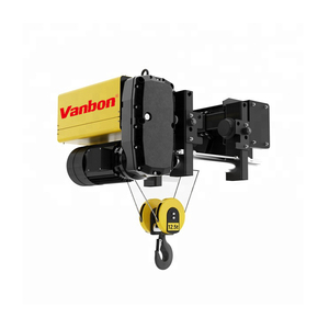 Cabrestante eléctrico Vanbon de 1 tonelada, 2 toneladas, 5 toneladas, 220V, para grúa de <span class=keywords><strong>puente</strong></span> de viga, elevador de cable eléctrico, polipasto de cable eléctrico - Product Image 1