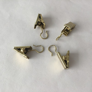 Ivoduff Wholesale Metal Curtain <strong>Hooks</strong> Curtain Hanger <strong>Clips</strong> Adjustable Curtain <strong>Clip</strong> - Product Image 2