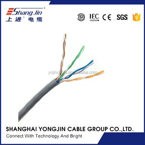 4 pares utp cable de red CAT5E CE RoHS retículo alambre - Product Image 1