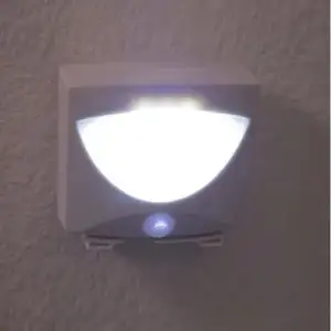 Kızılötesi hareket sensörü açık dolap Mighty gece 3 LED duvar ışık kapalı
