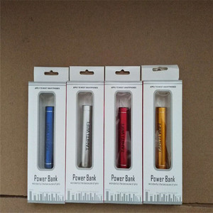 Batterie d'alimentation 2600mah, Logo personnalisé, Mini cylindre, <span class=keywords><strong>18650</strong></span> - Product Image 4