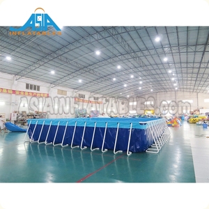 Fabricant chinois de piscines rectangulaires en acier <span class=keywords><strong>hors</strong></span> <span class=keywords><strong>sol</strong></span> à structure métallique - Product Image 4