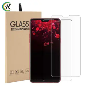 Film de protection en verre trempé pour écran Oppo, pour modèles F7, A37, A59, A83, A85, F9, F1, R11, R11s Plus, F5, Lite, 2 pièces