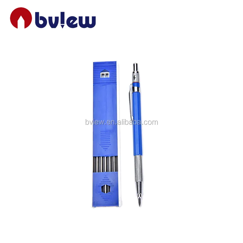 Hot design stainless plastic mechanical pencil 2mm tool pencil