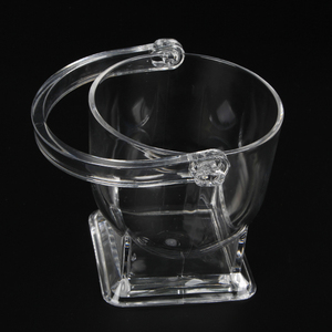 Clear Acrylic <strong>Mini</strong> Ice Bucket Durable &amp; Not Easy to Break 1.0L Capacity Eco-Friendly for Home/Bar Use - Product Image 5