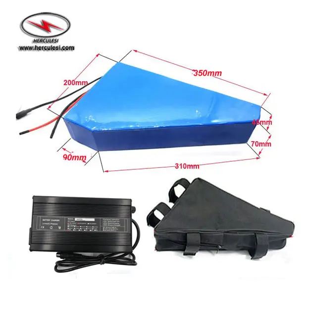 Triangle 3000W E-Bike Battery 72V Lithium Ion Battery Rechargeable Battery Pack 25Ah use in 18650GA3500 Cell