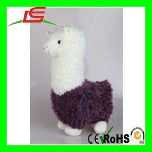 40 cm Pourpre Mignon Animal En Peluche Pour Enfants Poupée Cadeau Alpaga En Peluche Jouet Crème <span class=keywords><strong>Lama</strong></span> Chameau - Product Image 2