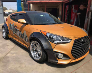 Garde-boue avant et arrière, en Fiber de carbone, Style leva - Product Image 2