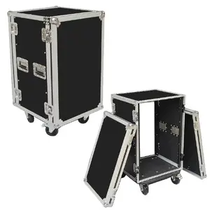 18u 18 Inches Deep Heavy Duty 9mm Plywood ATA Amp Rack Case