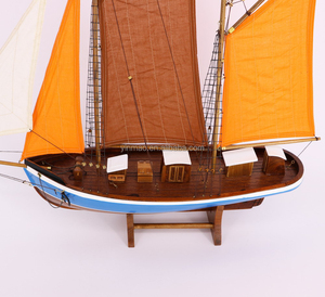 Modello di <span class=keywords><strong>barca</strong></span> <span class=keywords><strong>da</strong></span> <span class=keywords><strong>pesca</strong></span> al tonno, 78x16x81cm, moderno azzurro nuova finitura modello di nave <span class=keywords><strong>in</strong></span> legno, <span class=keywords><strong>regalo</strong></span> nautico per lui - Product Image 6