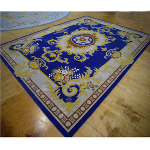 Tapis tibétain à motifs floraux colorés, accessoire de luxe en <span class=keywords><strong>laine</strong></span>, pour salon, - Product Image 1