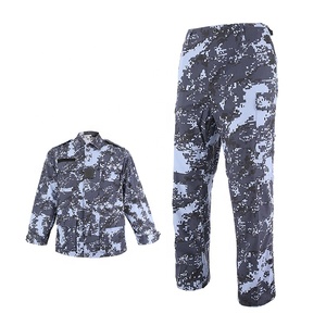 KMS Blue Camouflage Tactical Clothing Security Guard Tactical Pants Uniform Security Bdu Uniform <strong>Clothes</strong> - Product Image 2