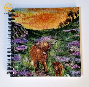 Nhà Máy Tùy Chỉnh Dịch Vụ In Ấn Sketchbook Bìa Cứng Spiral Sketch Book A4 A5 - Product Image 2