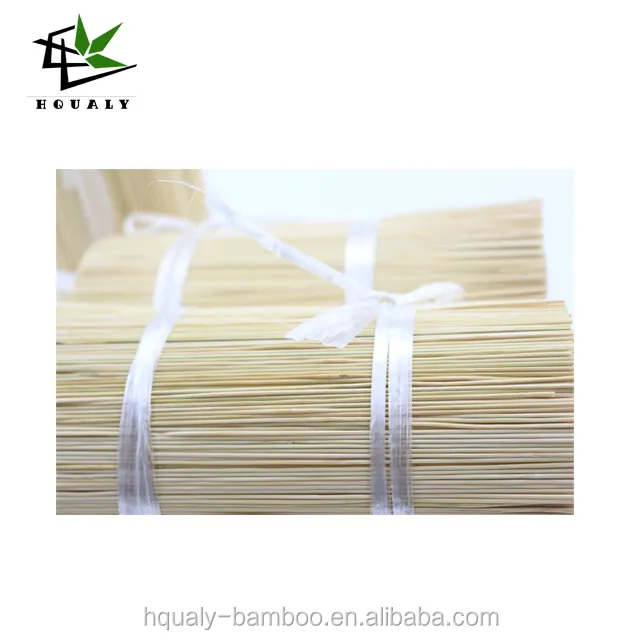 Palo de bambú para incienso, palos de bambú fuertes para hacer palos agarbatti