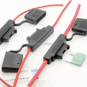 Fabricación profesional Portafusibles <span class=keywords><strong>de</strong></span> hoja MAXI Impermeable 8AWG (calibre 8) Cable <span class=keywords><strong>de</strong></span> alambre en línea 150MM + 150MM - Product Image 2