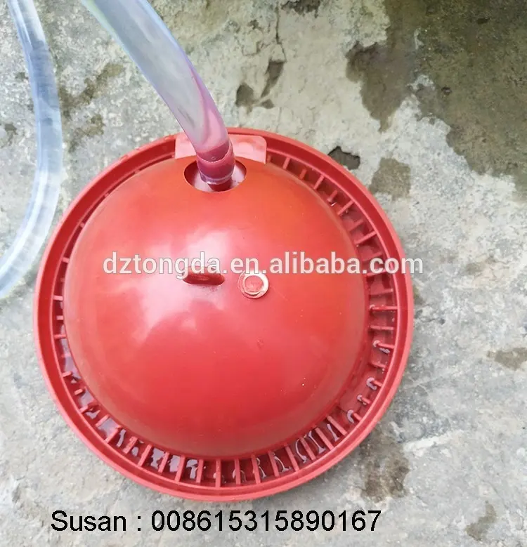 Agriculture farming quail nipple drinker, plastic automatic waterer, plastic chicken drinker