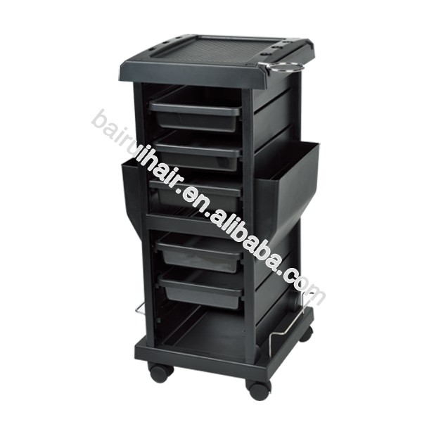 Оптовая продажа, оборудование для салона красоты, пластиковая тележка для парикмахерской