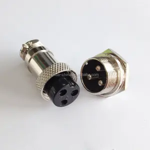 Nieuwe M16 16Mm 3 Pin-8pin Schroef Type Elektrische Lucht Vliegtuigen Elektrische Plug Socket Connector