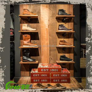 Zapatos de pared a la moda, diseño de Interior de tienda de zapatos, estante de zapatos creativo - Product Image 1