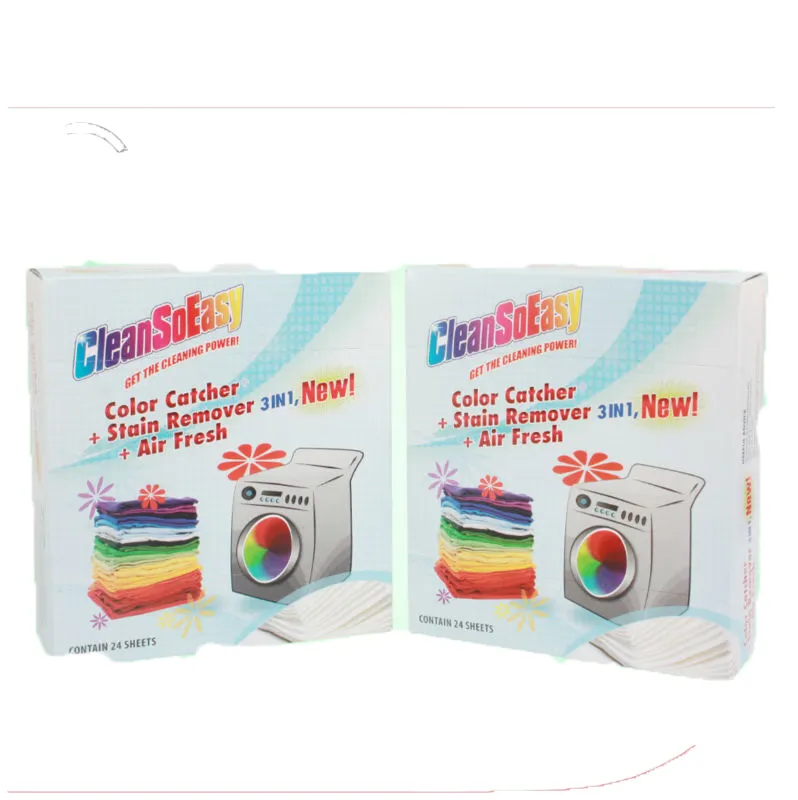 colour fabric dye absorber laundry catcher with low price