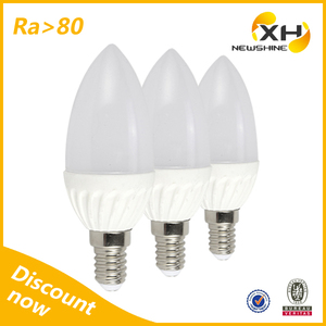 lustres en utilisant 2700k blanc chaud led bougie e14 échantillon gratuit peut être obscurci - Product Image 1