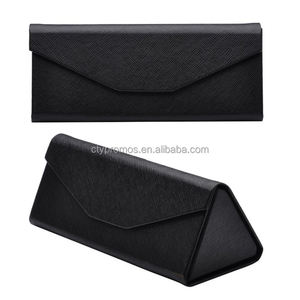 Mode Houten Folding Driehoek Zonnebril Doos Zonnebril Geval - Product Image 5