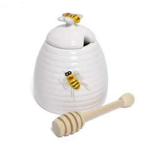 Grande tasse céramique abeilles & miel