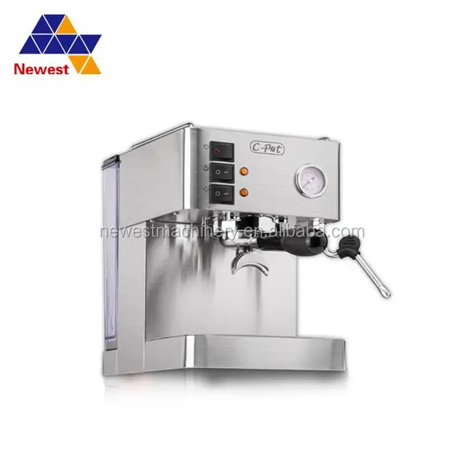 家庭用イタリア半自動スチームミルクポンプ圧力式エスプレッソコーヒーメーカー/コーヒーマシン