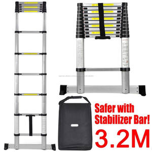 NEUE <span class=keywords><strong>3</strong></span>,2 mt aluminium tragbare teleskopleiter mit EN 131 zertifikat - Product Image 5