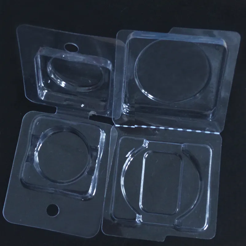 Empty eyeshadow blister packaging to protect eyeshadow plastic case in 36mm size