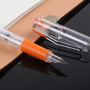 NUEVA Pluma Estilográfica China de Alta Gama EF Iraurita con Punta de 0.38mm, Clásica, para Negocios, Venta al por Mayor, Económica, Varios Colores Transparentes, de Plástico - Product Image 5