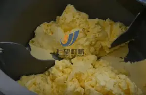 Linha de produção de manteiga Queijo 500L, churner manteiga máquina