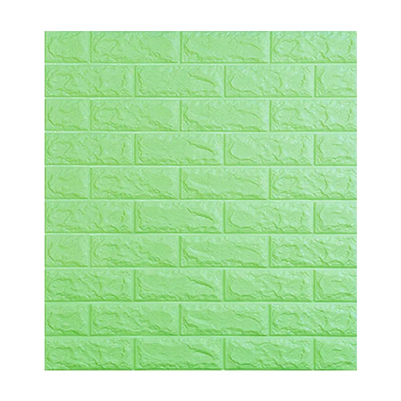 YIYAO Muti color Wall Panels Peel Wall Decoration 3D Brick Stick Wallpaper