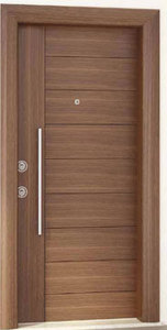 Top Vente Blindé En Acier Porte En Bois Meilleur Porte de Sécurité En Bois Pour Résidentiel - Product Image 4
