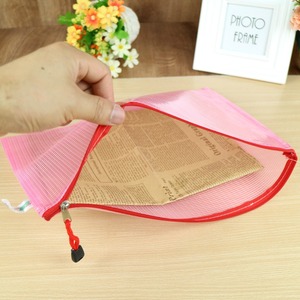 High Quality Waterproof Clear PVC <strong>A4</strong> <strong>File</strong> Document <strong>File</strong> Bag for Bill Invoice Note <strong>File</strong> - Product Image 3