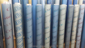 Super clear <strong>Pvc</strong> Roll Vinyl Sheet clear Soft <strong>Pvc</strong> clear Roll for <strong>Table</strong> Cloth Packing Bag Book <strong>Cover</strong> - Product Image 4