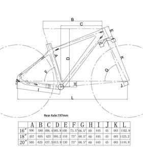 ICAN-<span class=keywords><strong>Cuadro</strong></span> de fibra de <span class=keywords><strong>carbono</strong></span> para bicicleta de montaña, de <span class=keywords><strong>29</strong></span> pulgadas, <span class=keywords><strong>doble</strong></span> suspensión - Product Image 6